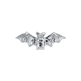 Bat in White Gold