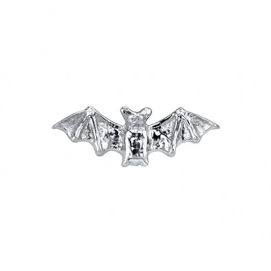 Bat in White Gold