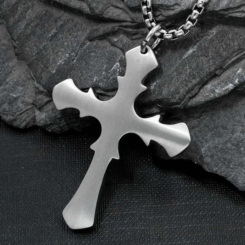 Christian Jesus Cross Enamel Pendants