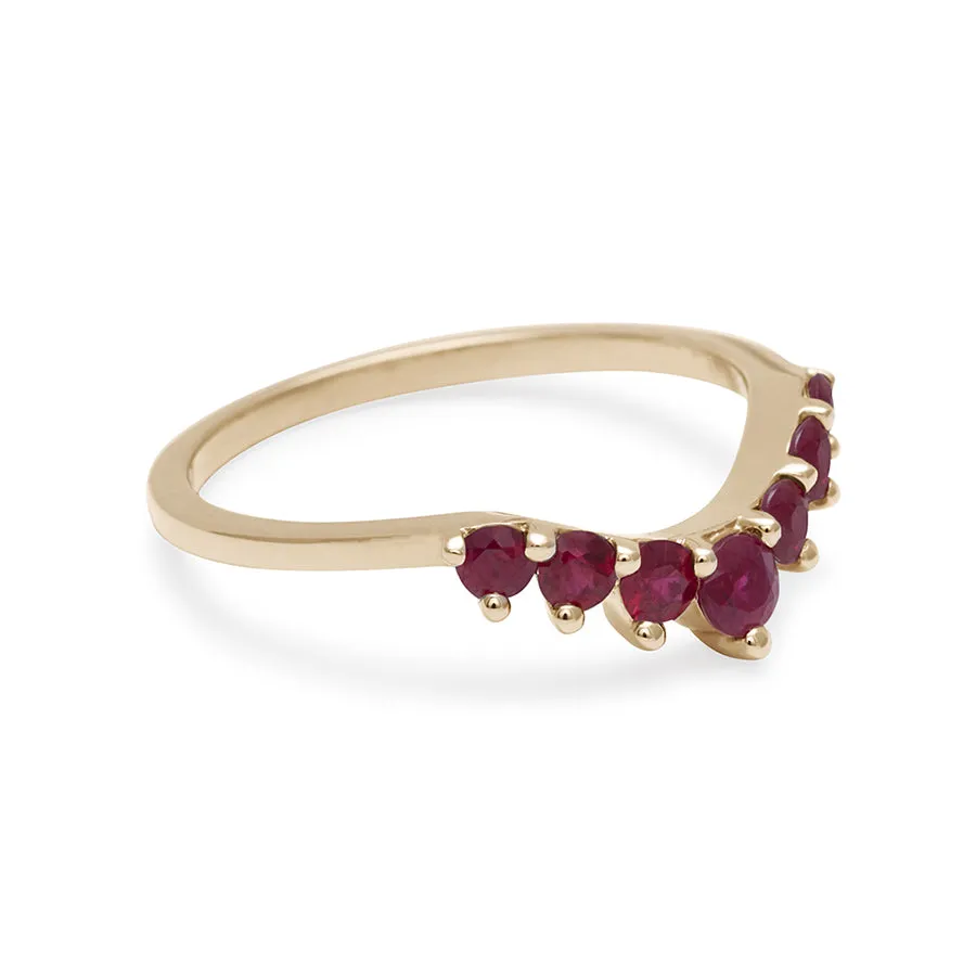 Cosmic Tiara Curve Band (Size 6) - Was <s> $2,000 </s>