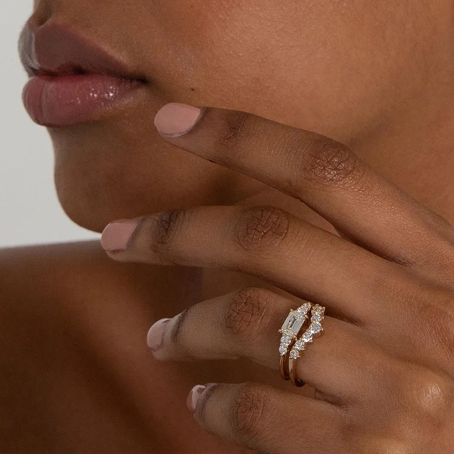 Cosmic Tiara Curve Band (Size 6) - Was <s> $2,000 </s>