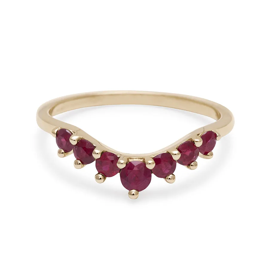 Cosmic Tiara Curve Band (Size 6) - Was <s> $2,000 </s>