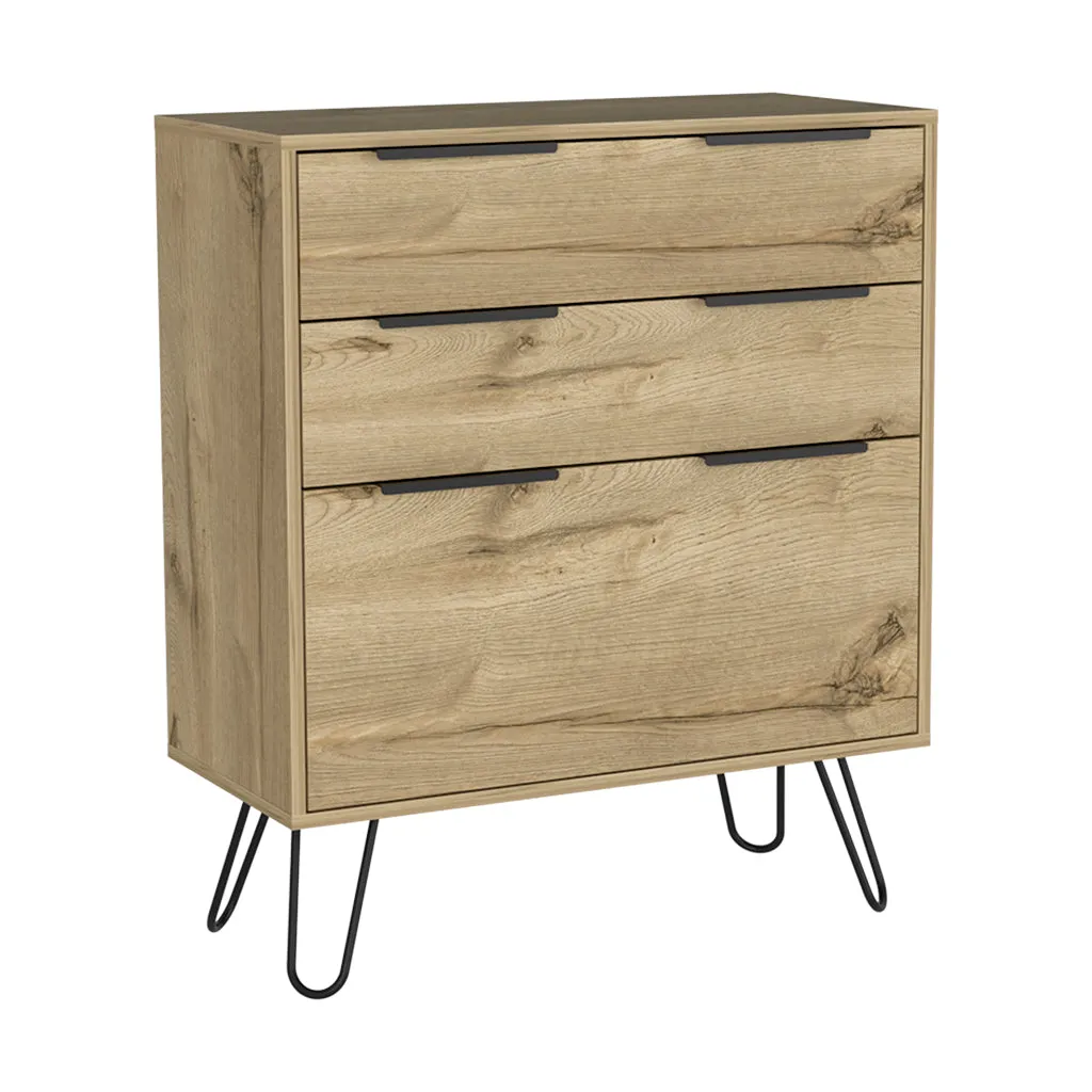 Drawer Dresser Hartly Light Oak