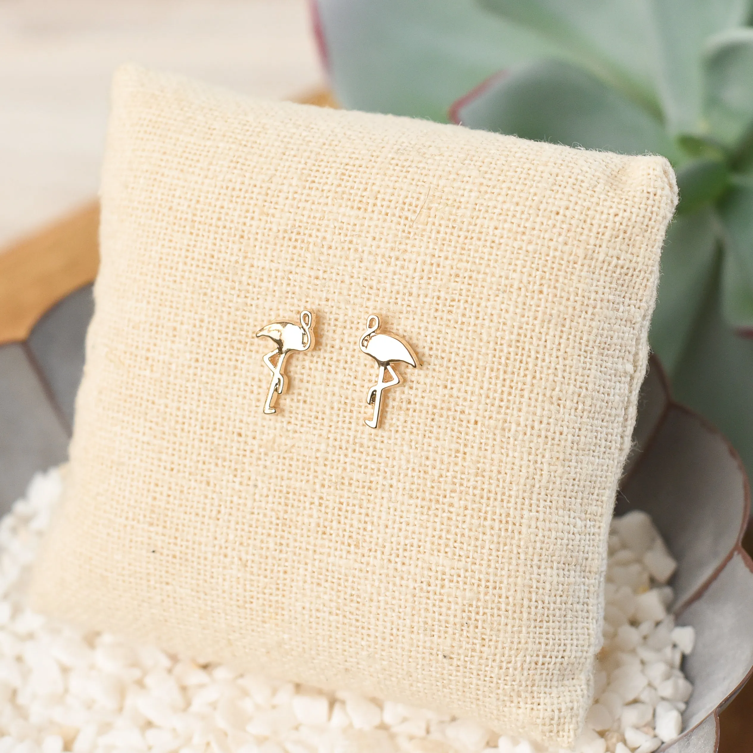 Flamingo Studs Earrings