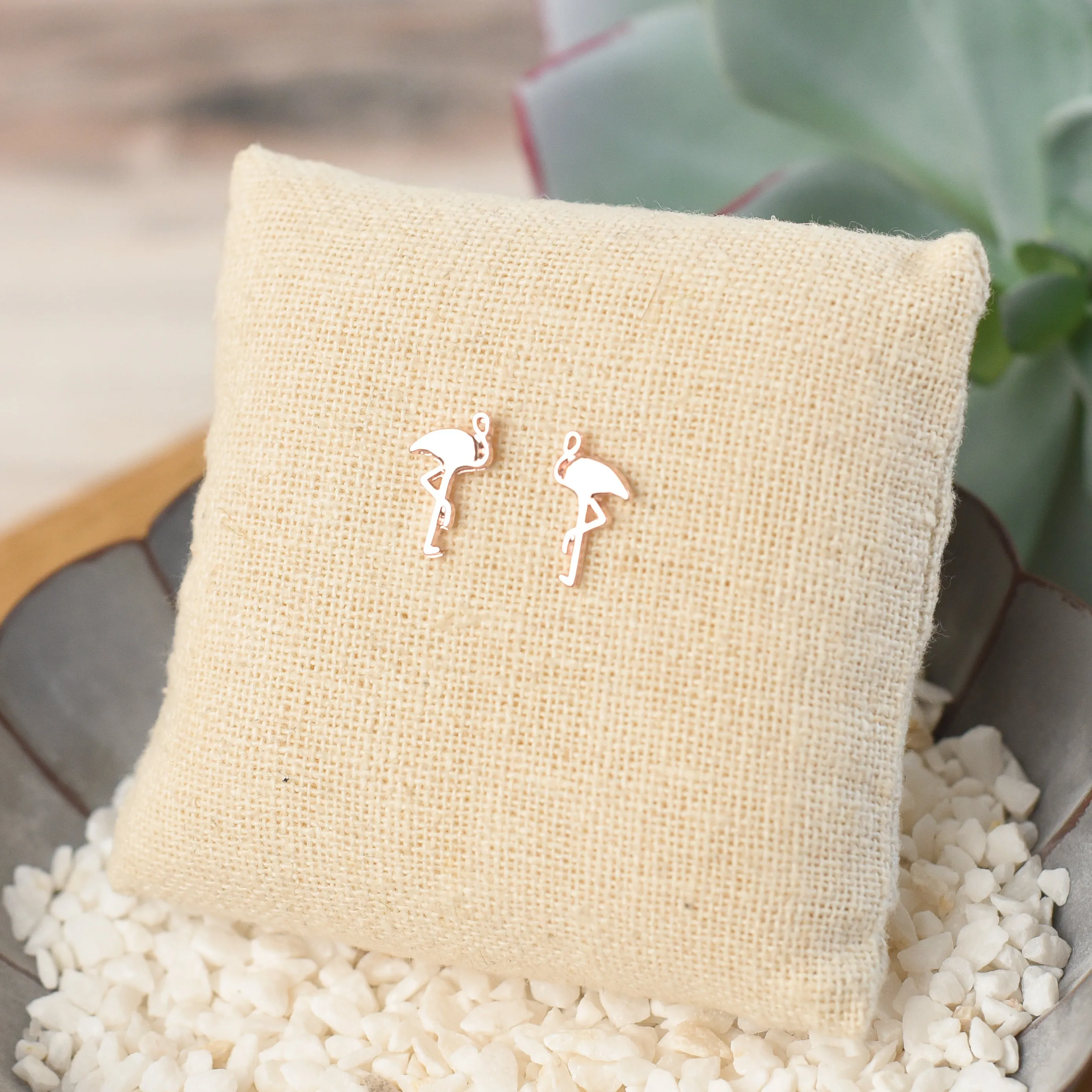 Flamingo Studs Earrings