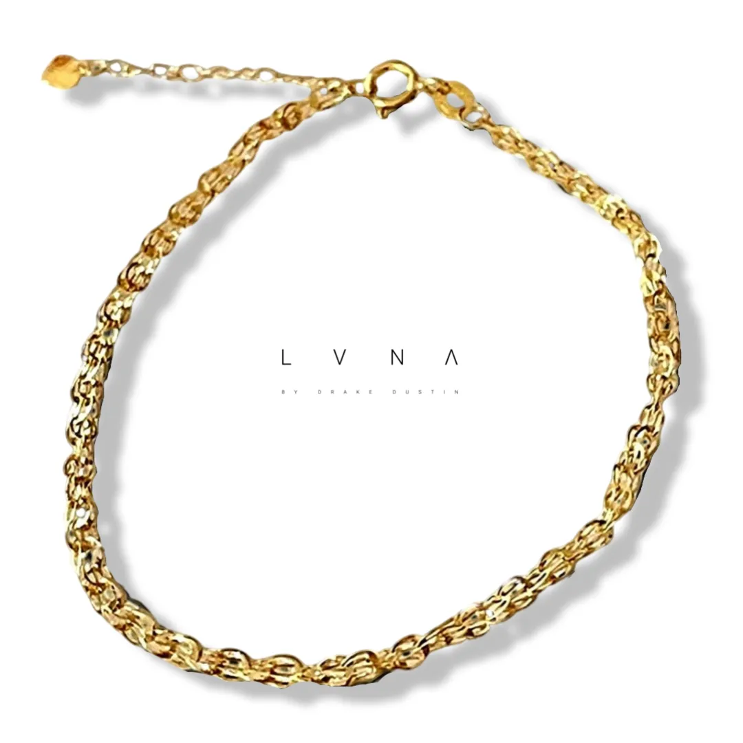 #GOLD2024 | 18K Golden Feather Bracelet