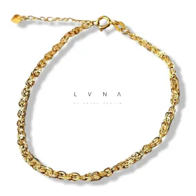 #GOLD2024 | 18K Golden Feather Bracelet