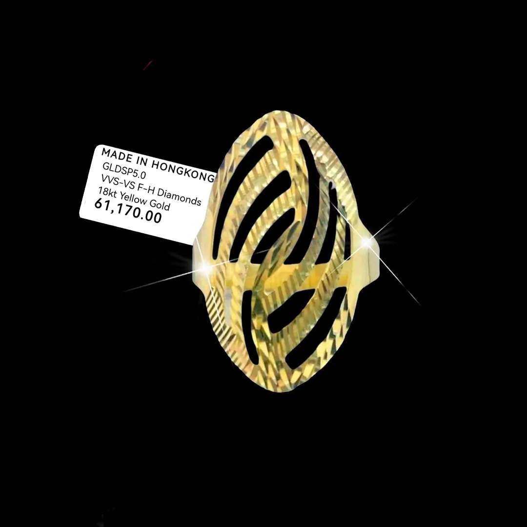 #GOLD2024 | 18K Golden leaf Ring