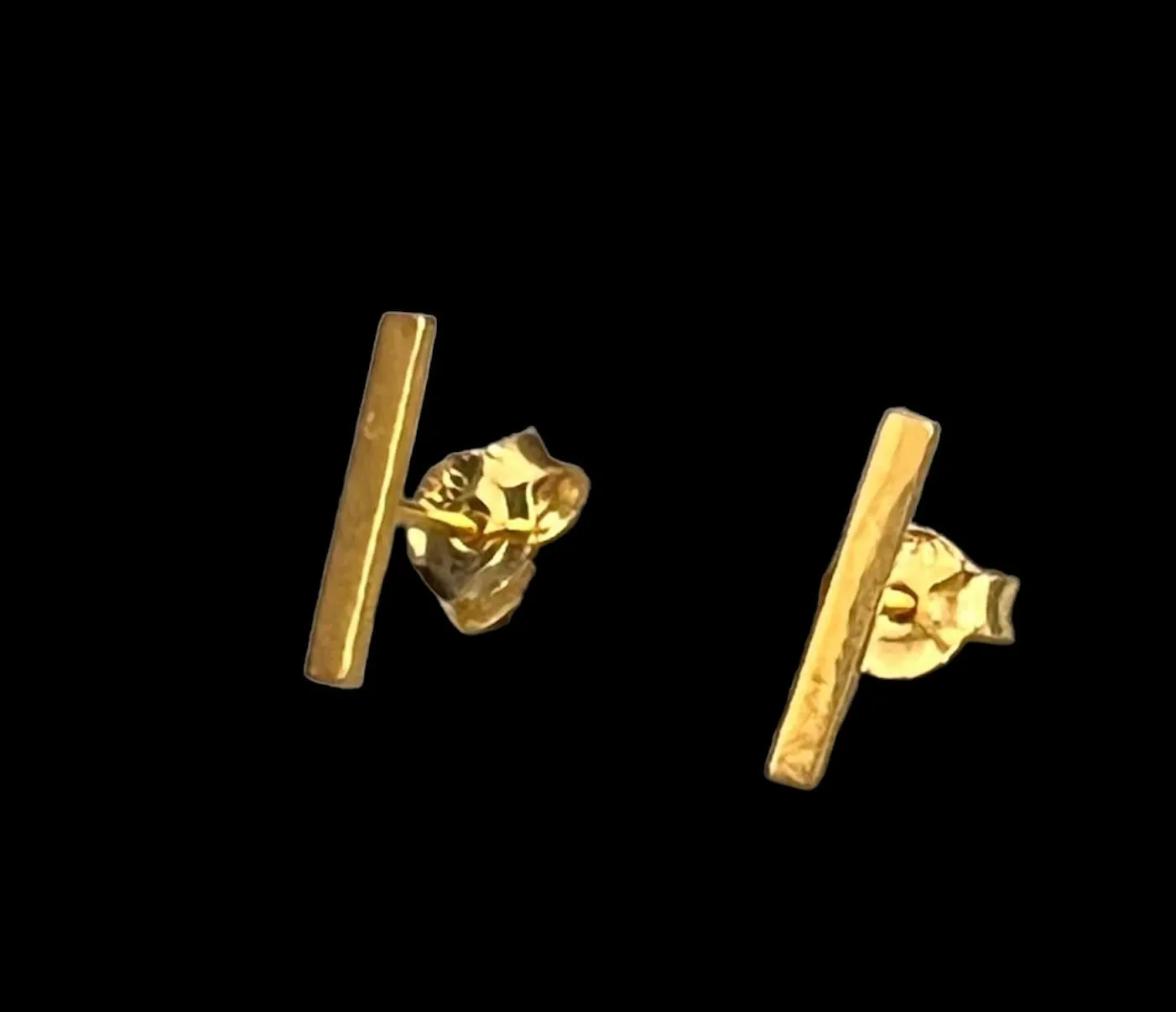 #GOLD2024 | 18K Golden Line Stud Earrings