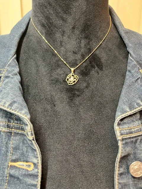 Golden Flower - 10K Yellow Gold