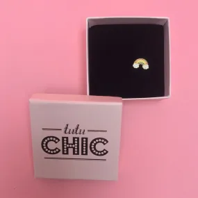 LAST PIECE - Rainbow Earring- 1 piece