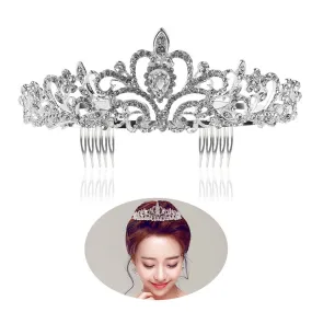 Prom Crystal Rhinestones Crown
