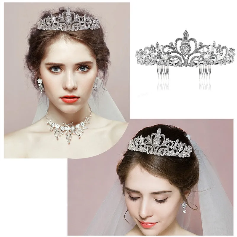 Prom Crystal Rhinestones Crown