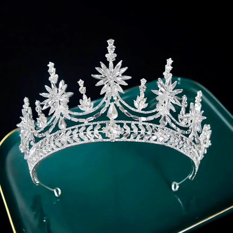 "Ludmila" - Cubic Zirconia Bridal Tiara