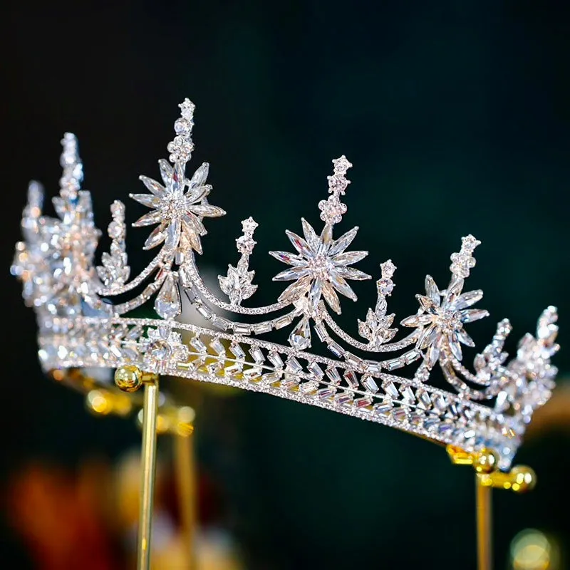 "Ludmila" - Cubic Zirconia Bridal Tiara