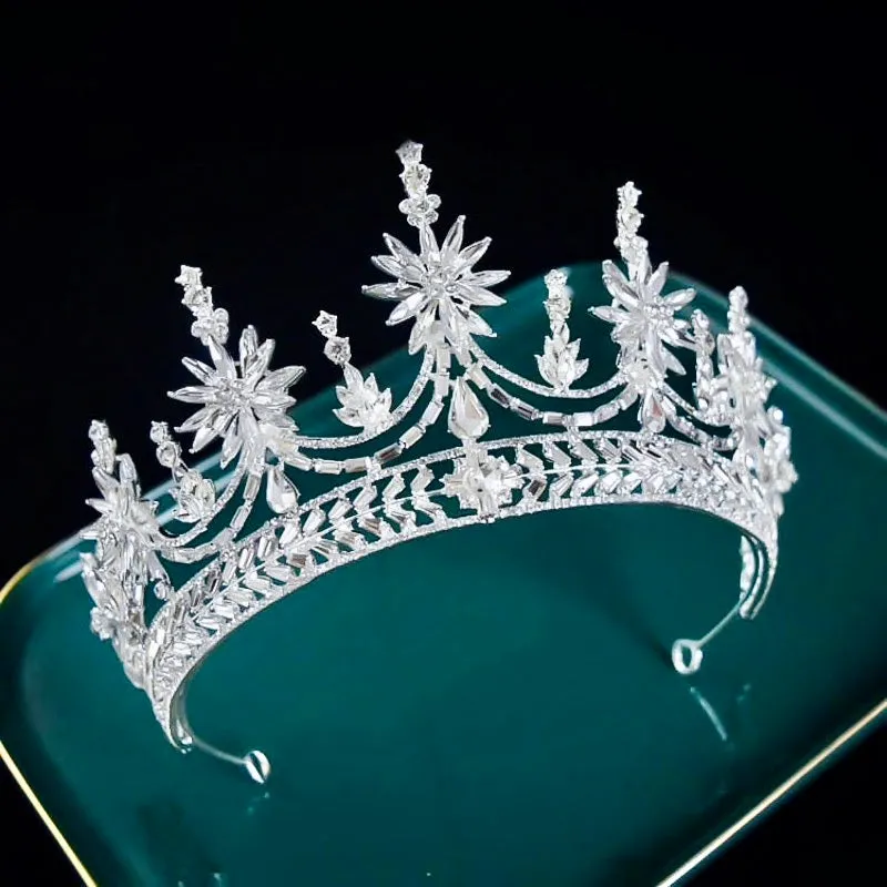 "Ludmila" - Cubic Zirconia Bridal Tiara