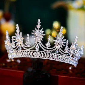 "Ludmila" - Cubic Zirconia Bridal Tiara