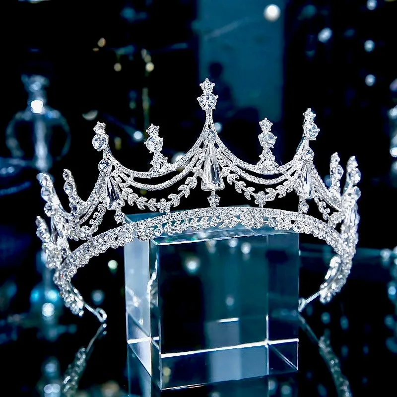"Theodora" - Cubic Zirconia Bridal Tiara