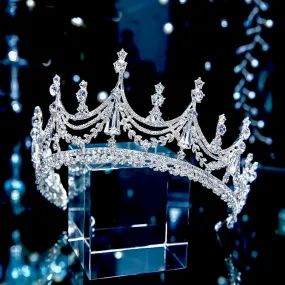 "Theodora" - Cubic Zirconia Bridal Tiara