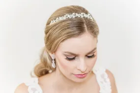 Sophia Crystal and Pearl Bridal Headband