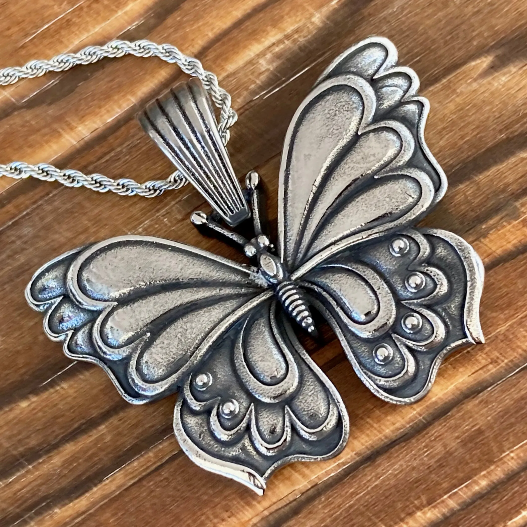 Stainless Steel - Monarch Butterfly - PEN305