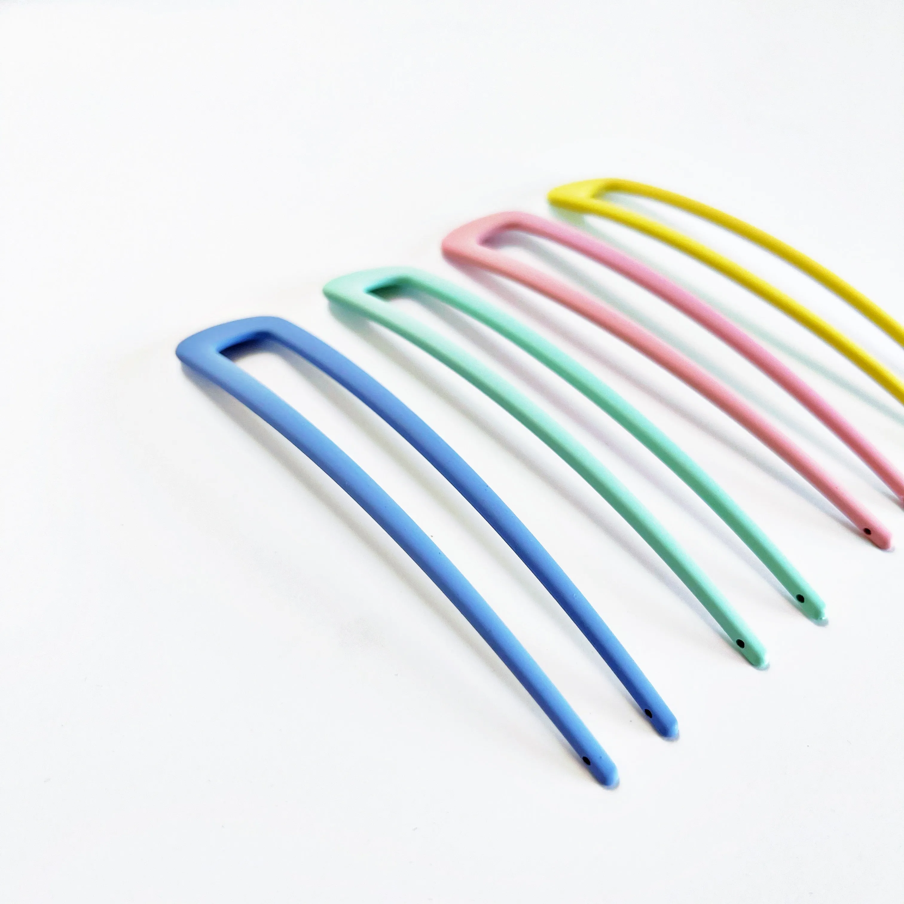 “Sunny” French Hair Pins - Pastels