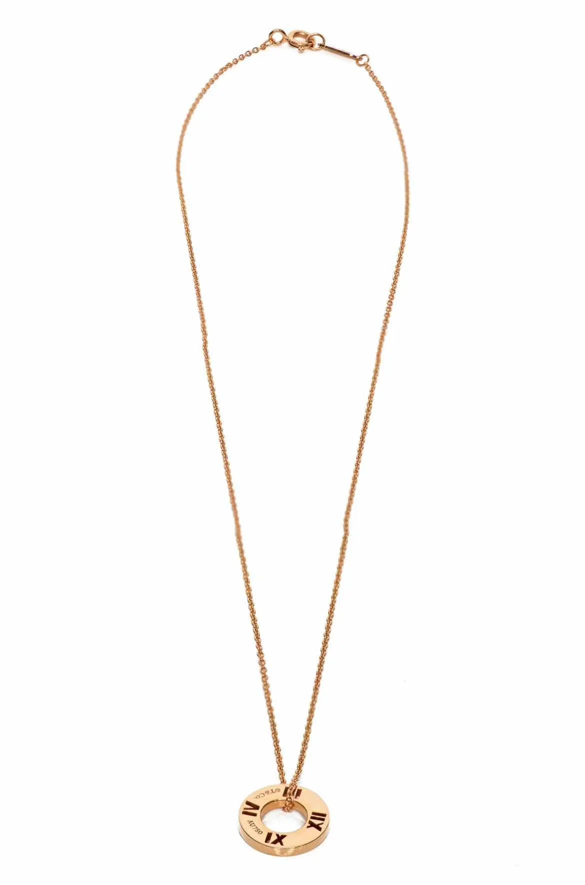 Tiffany & Co Atlas Diamond 18K Necklace
