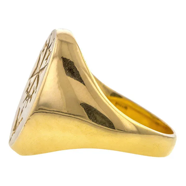 Vintage Tiffany & Co. Crest Ring